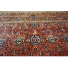 19th Century W. Persian Bijar Carpet 