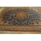 Mid 20th Century Persian Isfahan Carpet on Silk Foundation by Seyed Ahmad Sanayeh