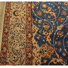 Mid 20th Century Persian Isfahan Carpet on Silk Foundation by Seyed Ahmad Sanayeh