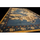 Early 20th Century Chinese Peking Scenic Carpet