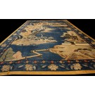 Early 20th Century Chinese Peking Scenic Carpet