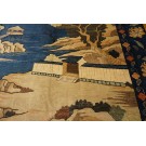 Early 20th Century Chinese Peking Scenic Carpet