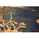 Early 20th Century Chinese Peking Scenic Carpet