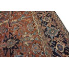 Late 19th Century N.W. Heriz Carpet