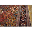 Early 20th Century E. Persian Khorassan Moud Carpet with Garden Design