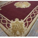 Mid 19th Century English Axminster Carpet Armorial Carpet