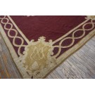 Mid 19th Century English Axminster Carpet Armorial Carpet