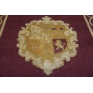 Mid 19th Century English Axminster Carpet Armorial Carpet