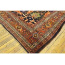 Antique Persian Bijar Rug