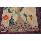 American Hooked Rug #6752