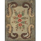 American Hooked Rug #17195