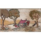 American Hooked Rug #19234