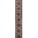 Early 20th Century Geometrical American Hooked Rug