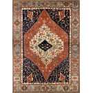 19th Century N.W. Persian Bakshaiesh Runner Carpet 