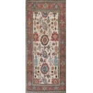 19th Century W. Persian Bijar Carpet With Harshang Pattern