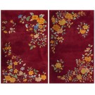 1930s Pair of Chinese Art Deco Carpets 