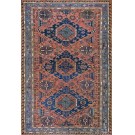 Late 19th Century Caucasian Sumak Carpet 