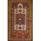 Late 19th Century Caucasian Fachralo Kazak Prayer Rug 