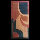 1920s Chinese Art Deco Carpet with Modernist Design