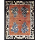 Early 20th Century N. Chinese Baotou Carpet 