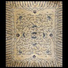 3rd Quarter of 19th Century W. Chinese Ningxia Carpet