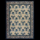 Vintage 1980s Chinese Peking Carpet