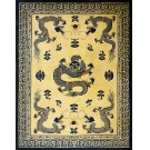 19th Century Chinese Peking Dragon Carpet