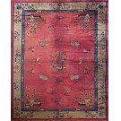 Early 20th Century Chinese Peking Carpet 