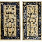 1920s Pair of Chinese Peking Carpets