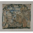Netherlandish Biblical Scene Silk Embroidery