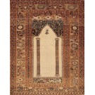 Mid 18th Century Turkish Ghiordes Prayer Carpet 