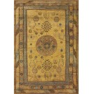 Early 19th Century Central Asian Chinese Khotan Carpet