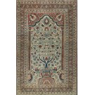 19th Century N.E. Persian Moud Meditation Carpet