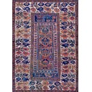 19th Century W Persian Kurdish Sanjabi Carpet 