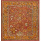 19th Century Turkish Oushak Carpet