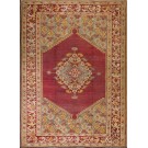 19th Century Turkish Ghiordes Oushak Carpet