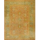 19th Century Turkish Oushak Carpet