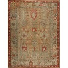 19th Century Turkish Ghiordes Oushak Carpet