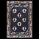 Vinatge 1980s Chinese Peking Carpet