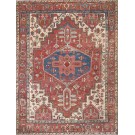 Late 19th Century N.W. Persian Serapi Carpet 