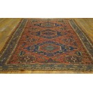 Late 19th Century Caucasian Sumak Carpet 