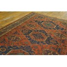 Late 19th Century Caucasian Sumak Carpet 