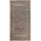 Early 20th Century Chinese Tibetan Khaden Checkerboard Rug