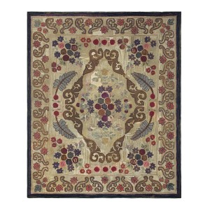 American Hooked Rug #17214