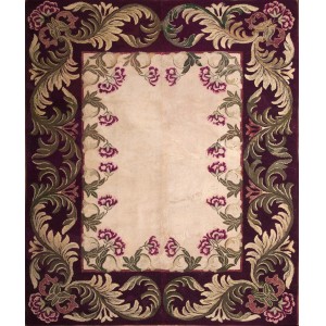 American Hooked Rug #17585