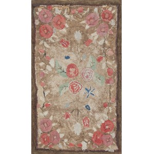 American Hooked Rug #19134