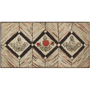 American Hooked Rug #19231