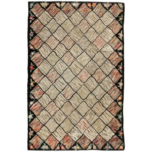 American Hooked Rug #20-13136