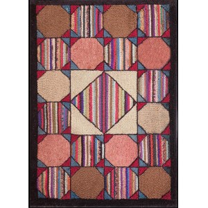 American Hooked Rug #20478