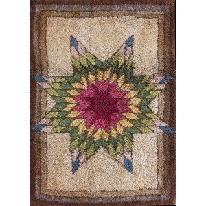 American Hooked Rug #20532